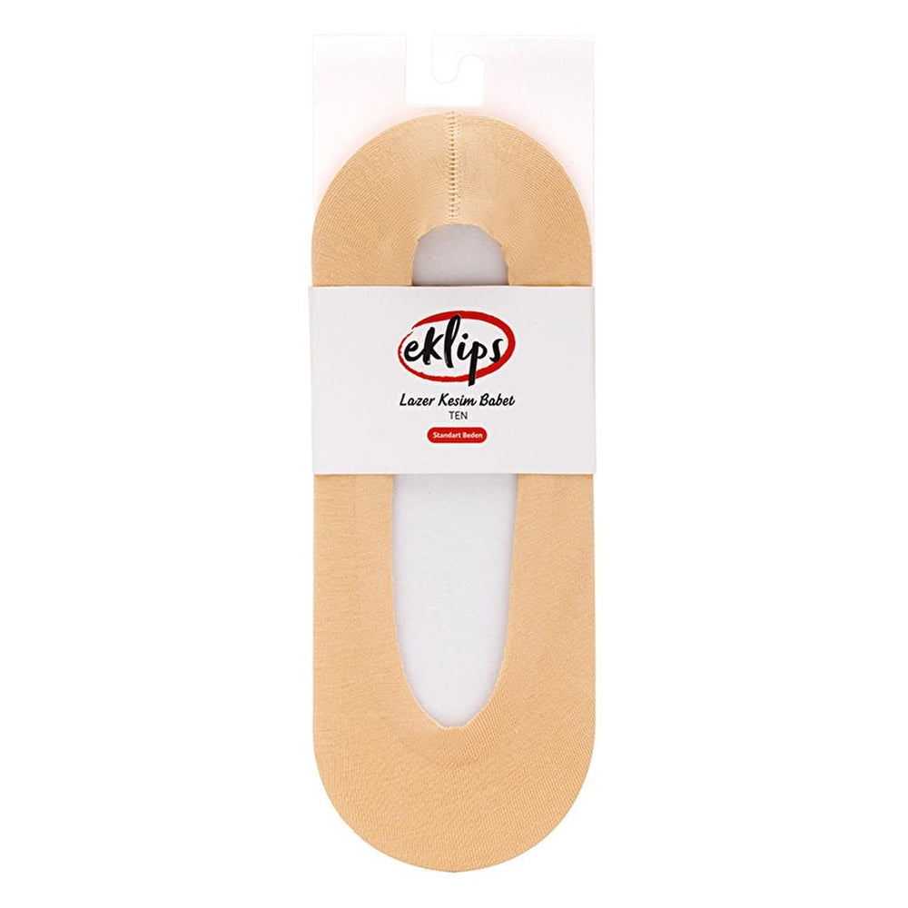 Eklips Laser Cut No-Show Socks in Nude 1 Pair