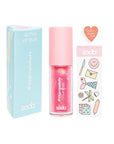 Soda Glitter Lipgloss - Long Lasting Peach Queen Shiny Lip Gloss for Glamorous Lips - view 3