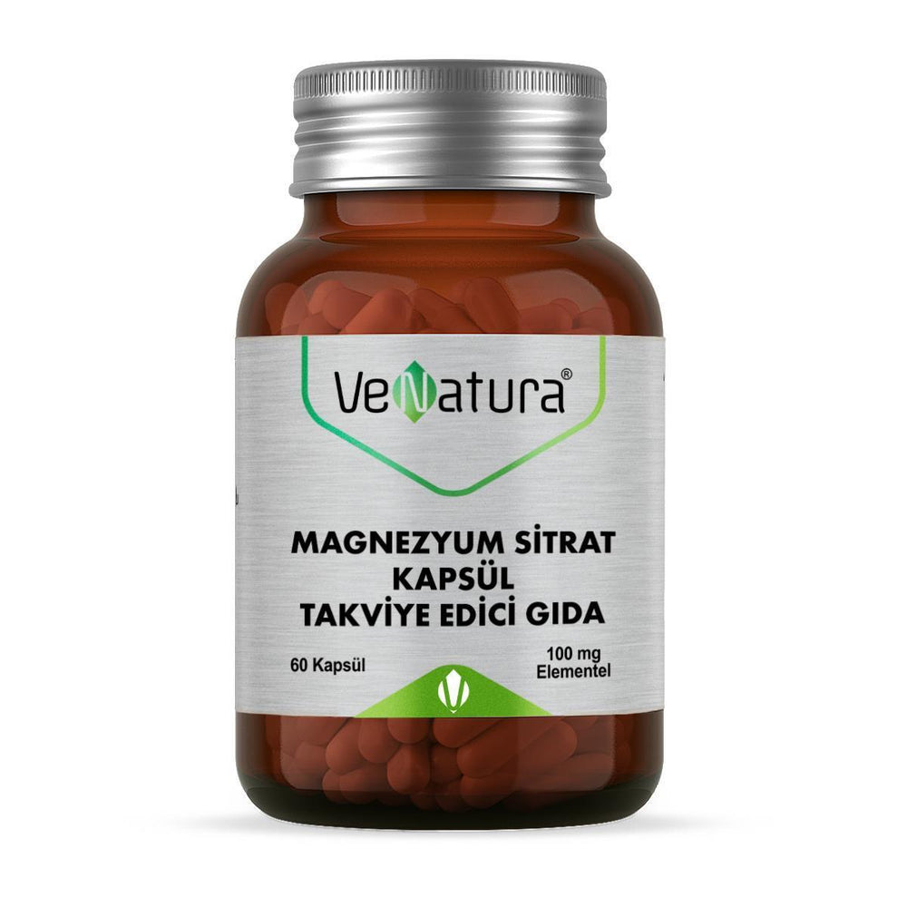 VeNatura Magnesium Citrate - 60 Capsules, Dietary Magnesium Intake - image 2