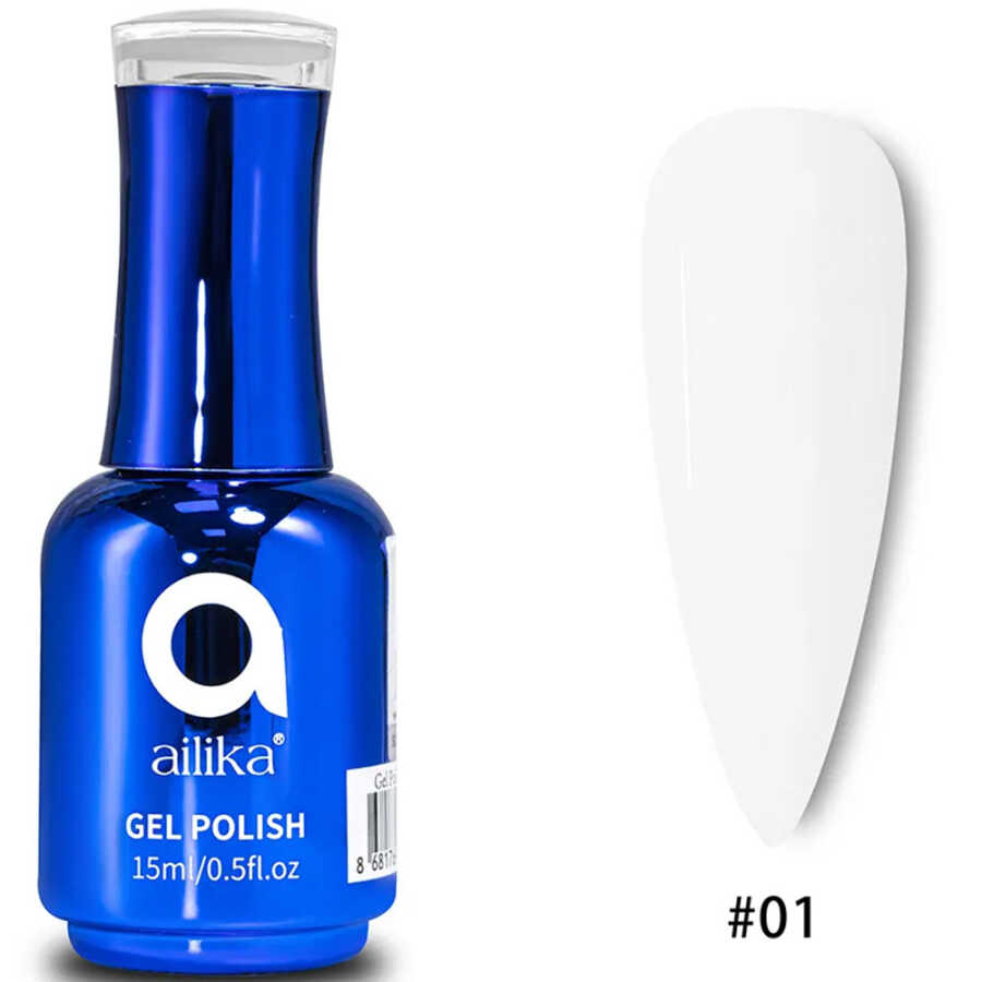Ailika 001 Gel Nail Polish Deep Sapphire Blue 15 ml