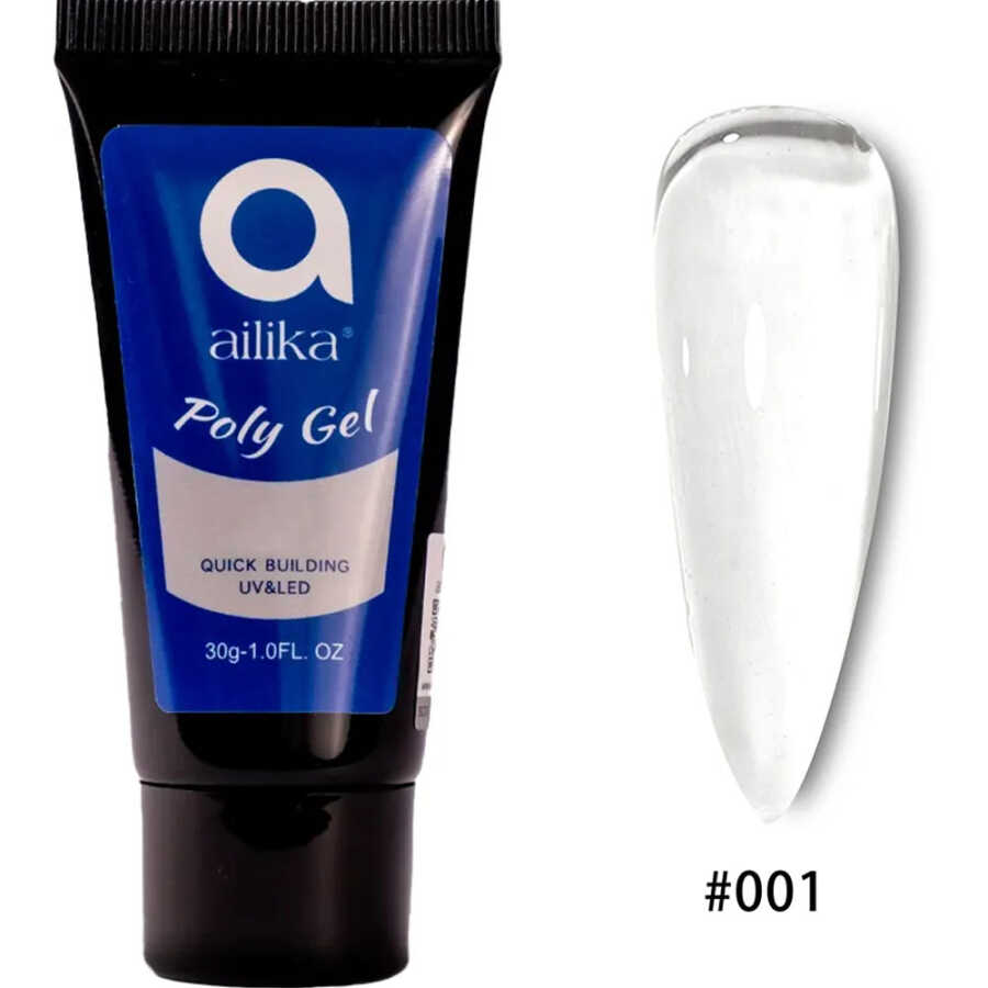 Ailika 001 Poly Gel Flexible Nail Extension System 30g