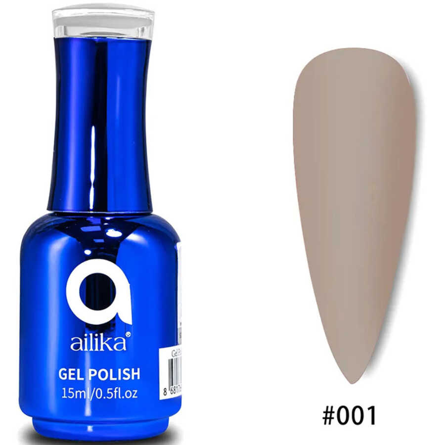 Ailika 001 Vitrage Gel Polish Glass Effect 15 ml
