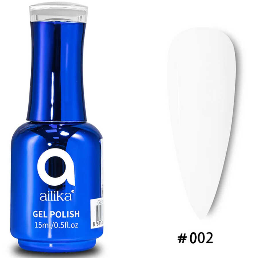 Ailika 002 Gel Nail Polish Deep Sapphire Shimmer 15 ml