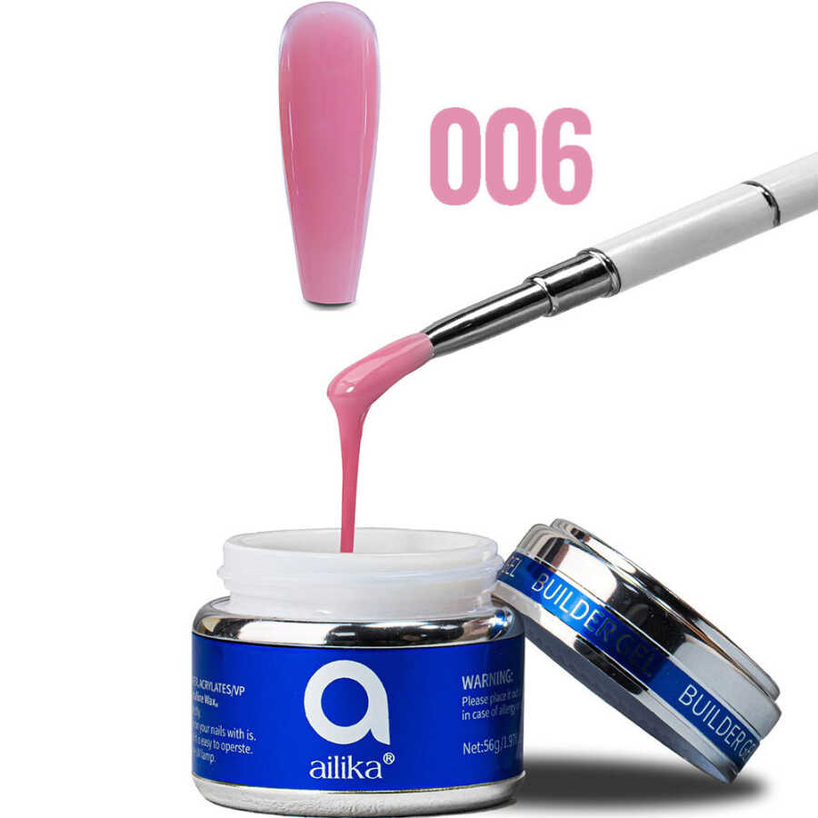 Ailika 006 Builder Gel for Professional Nail Extensions 56 ml