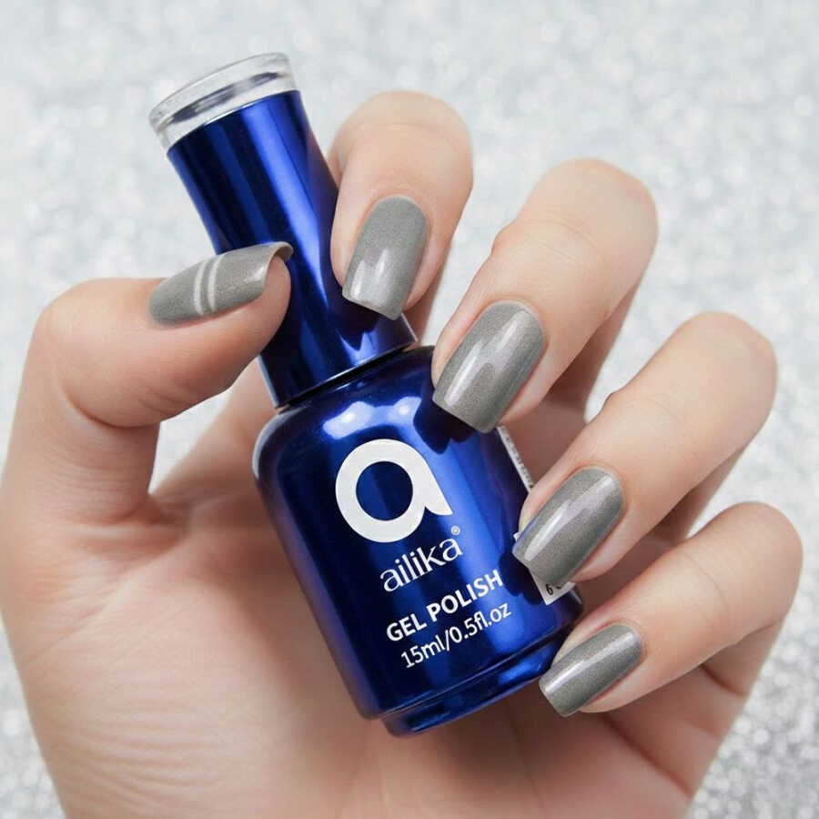 Ailika 006 Cat Eye Gel Polish Radiant Shimmer Effect 15 ml