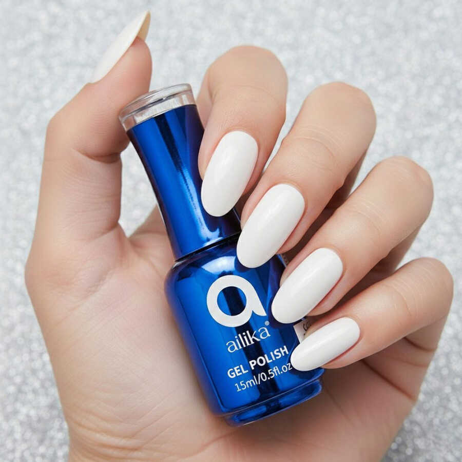 Ailika 008 Gel Nail Polish Deep Sapphire Shine 15 ml