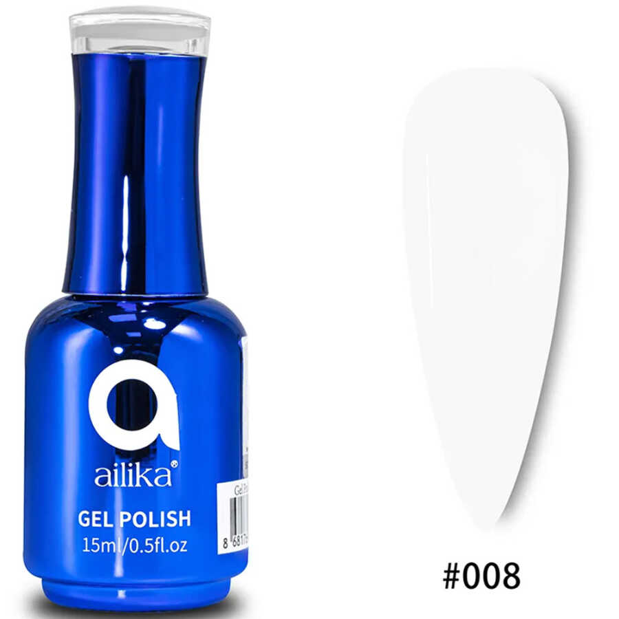 Ailika 008 Gel Nail Polish Deep Sapphire Shine 15 ml