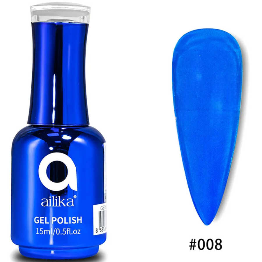 Ailika 008 Vitrage Gel Polish Stained Glass Effect 15 ml