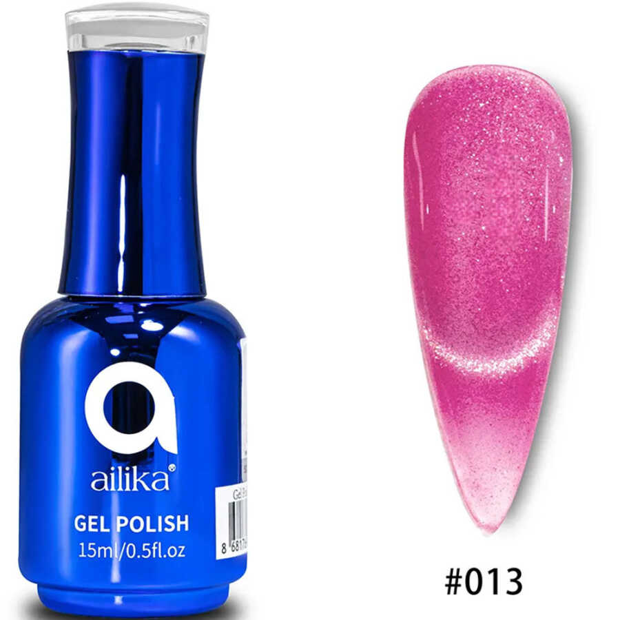 Ailika 013 Cat Eye Gel Nail Polish Shimmer Effect 15 ml