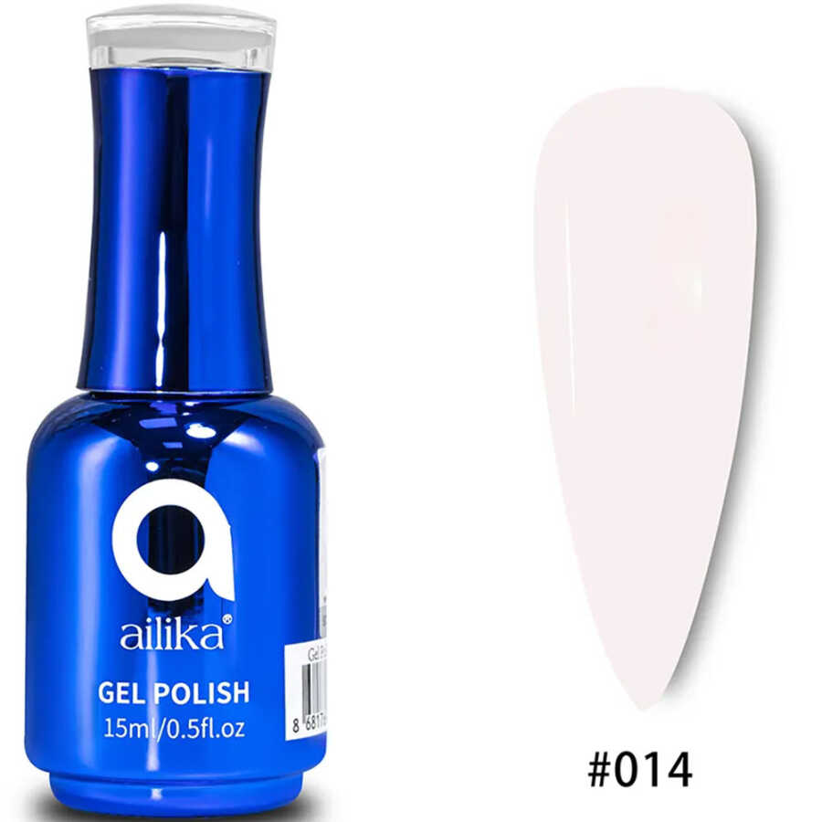 Ailika 014 Gel Nail Polish Deep Sapphire Shimmer 15 ml