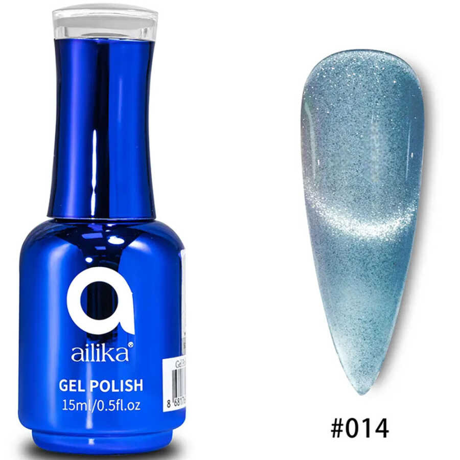 Ailika 014 Cat Eye Gel Polish Shimmering Effect 15 ml