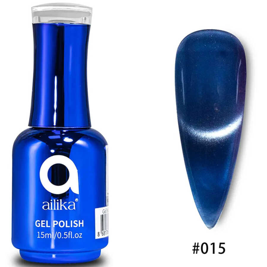 Ailika 015 Cat Eye Gel Polish Shimmering Effect 15 ml