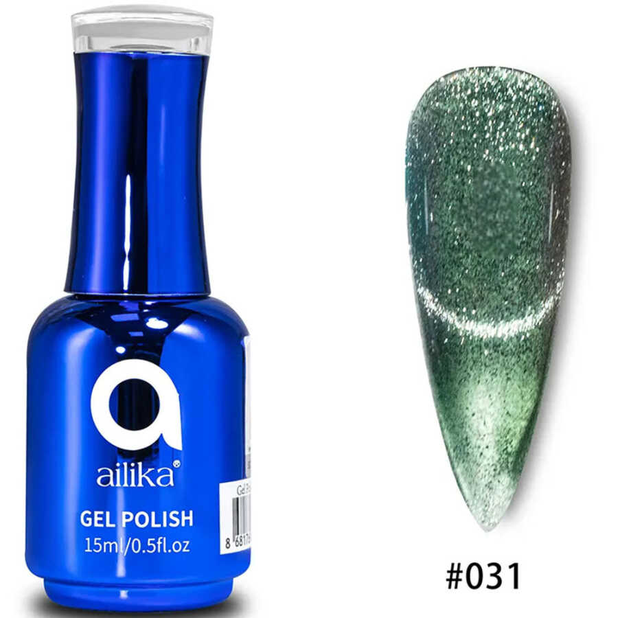 Ailika 031 Cat Eye Gel Polish Shimmering Effect 15 ml