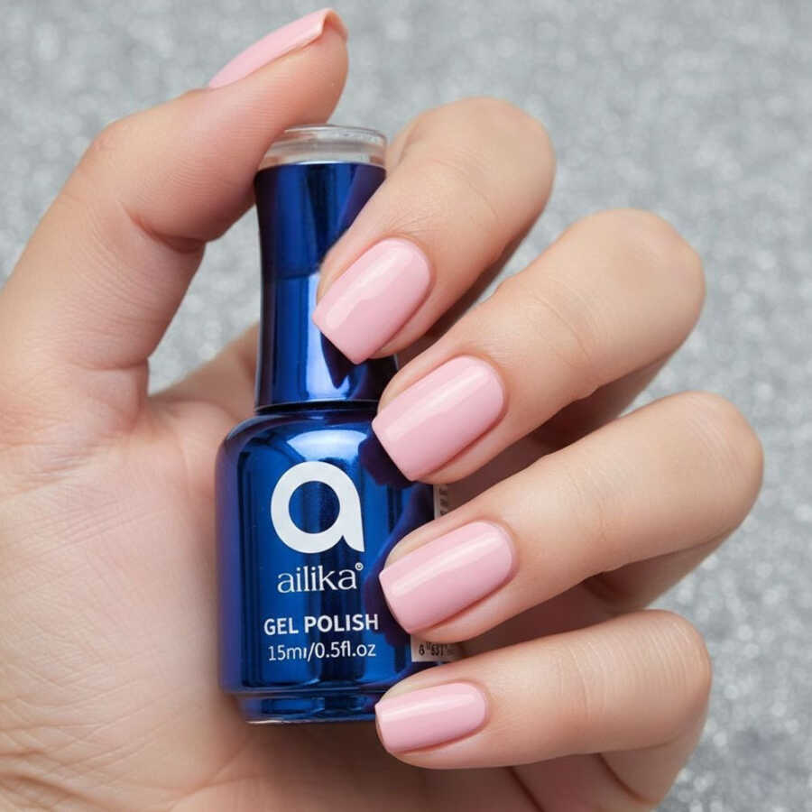 Ailika 033 Gel Nail Polish Sapphire Blue Jewel Tone 15 ml