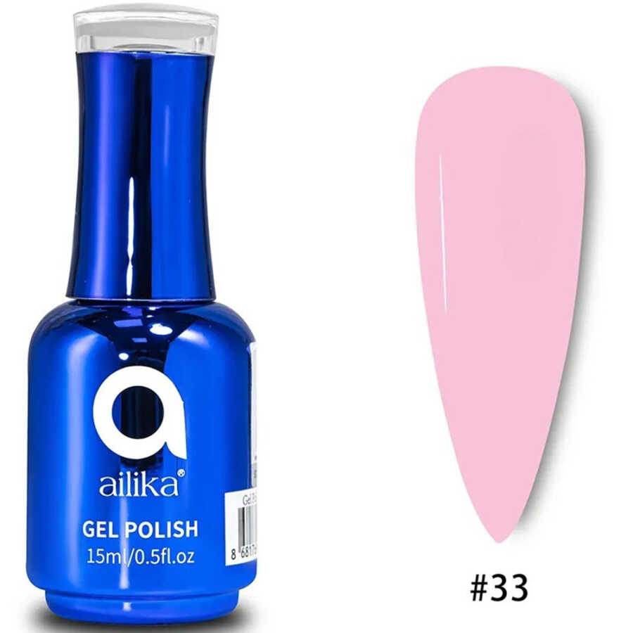 Ailika 033 Gel Nail Polish Sapphire Blue Jewel Tone 15 ml