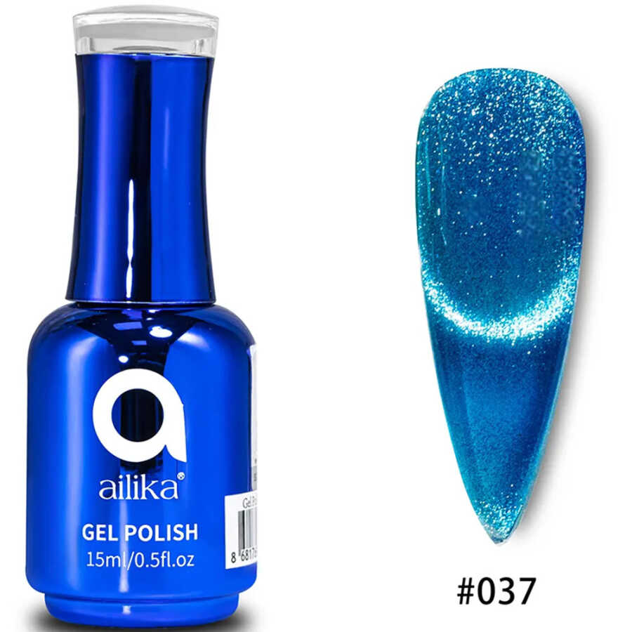 Ailika 037 Cat Eye Gel Polish Shimmering Effect 15 ml