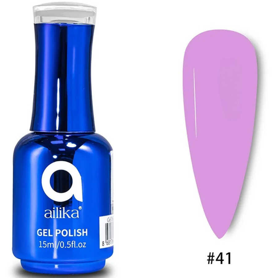 Ailika 041 Gel Nail Polish Deep Sapphire Blue 15 ml