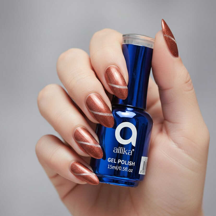 Ailika 042 Cat Eye Gel Polish Shimmering Effect 15 ml