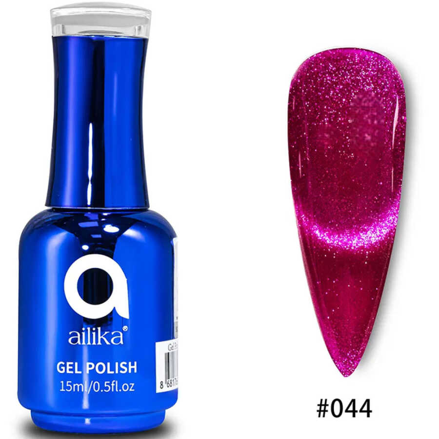 Ailika 044 Cat Eye Gel Nail Polish Shimmer Effect 15 ml