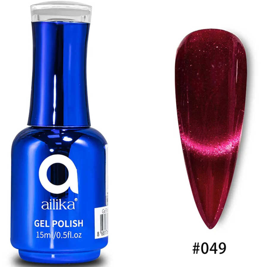 Ailika 049 Cat Eye Gel Polish Shimmering Effect 15 ml