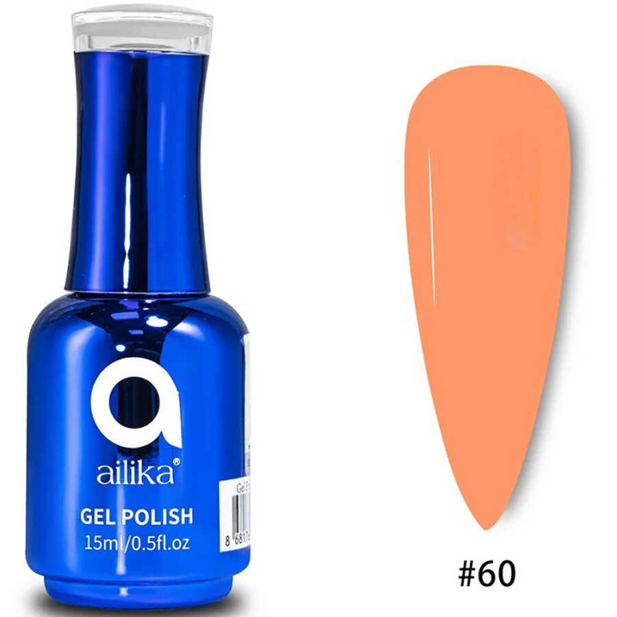Ailika 060 Gel Nail Polish Deep Sapphire Blue 15 ml