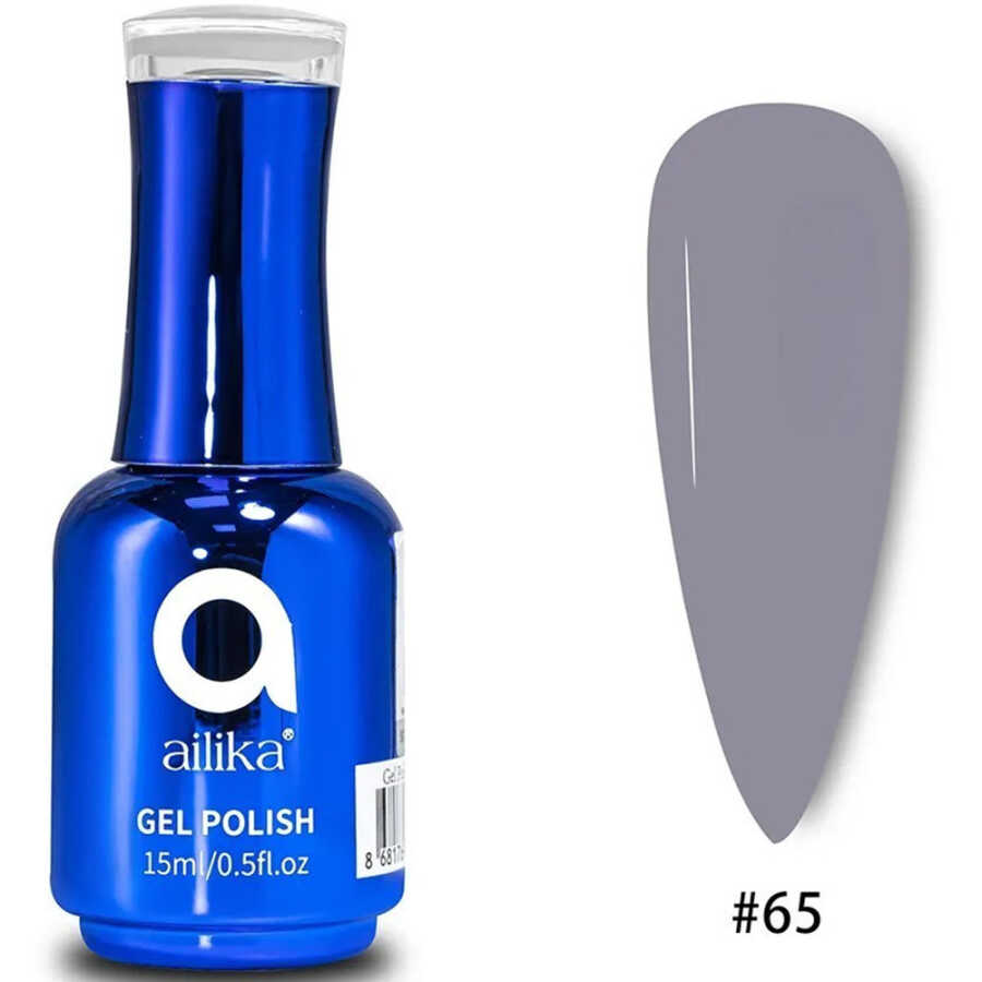 Ailika 065 Long-Wear Gel Nail Polish Sapphire Blue 15 ml