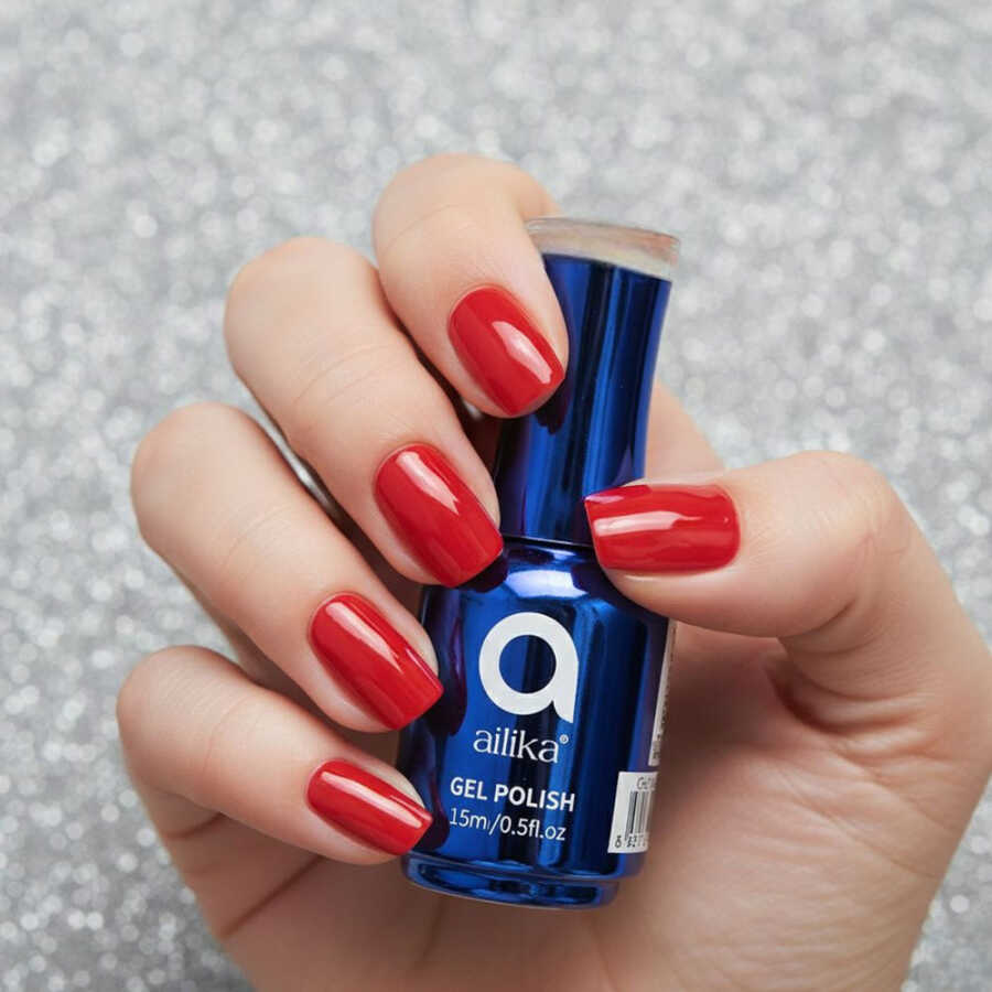 Ailika 101 Gel Nail Polish Deep Sapphire Shine 15 ml