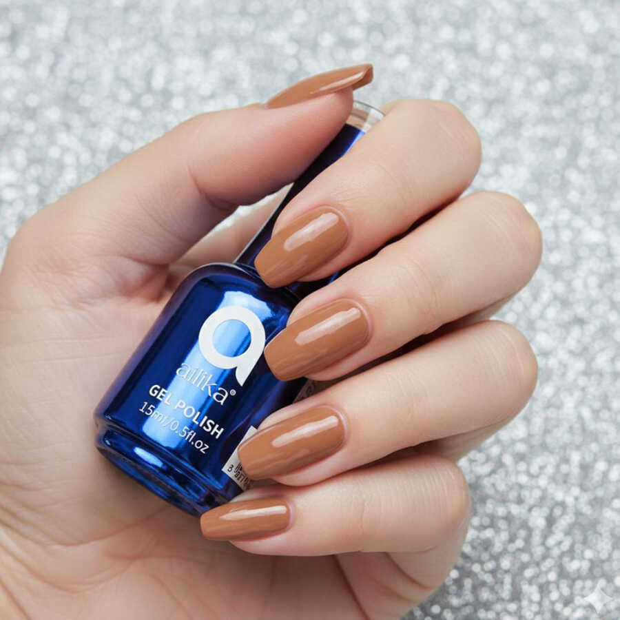 Ailika 107 Gel Nail Polish Deep Sapphire Blue 15 ml