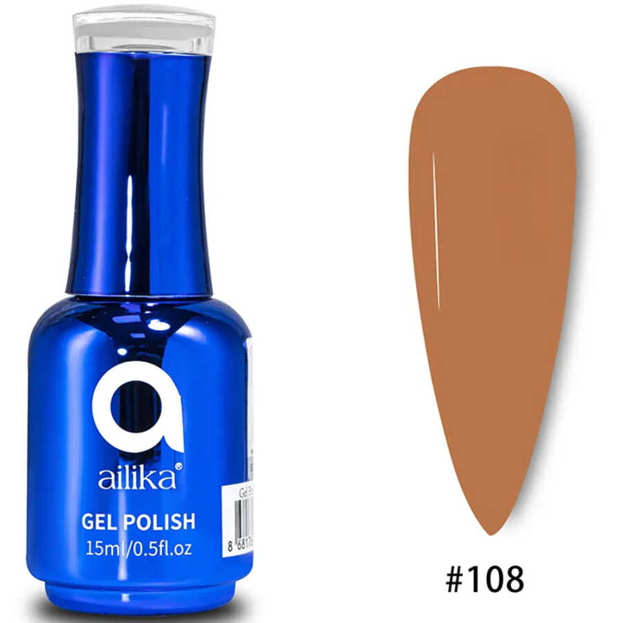 Ailika 108 Deep Sapphire Gel Nail Polish 15 ml