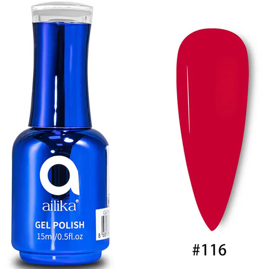Ailika 116 Gel Nail Polish Deep Sapphire Shine 15 ml