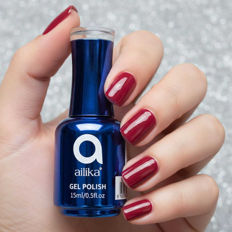 Ailika 119 Gel Nail Polish Deep Sapphire Shine 15 ml