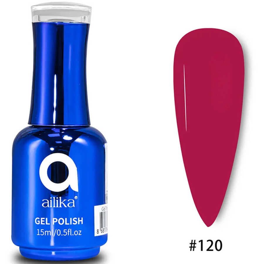 Ailika 120 Gel Nail Polish Deep Sapphire Shine 15 ml