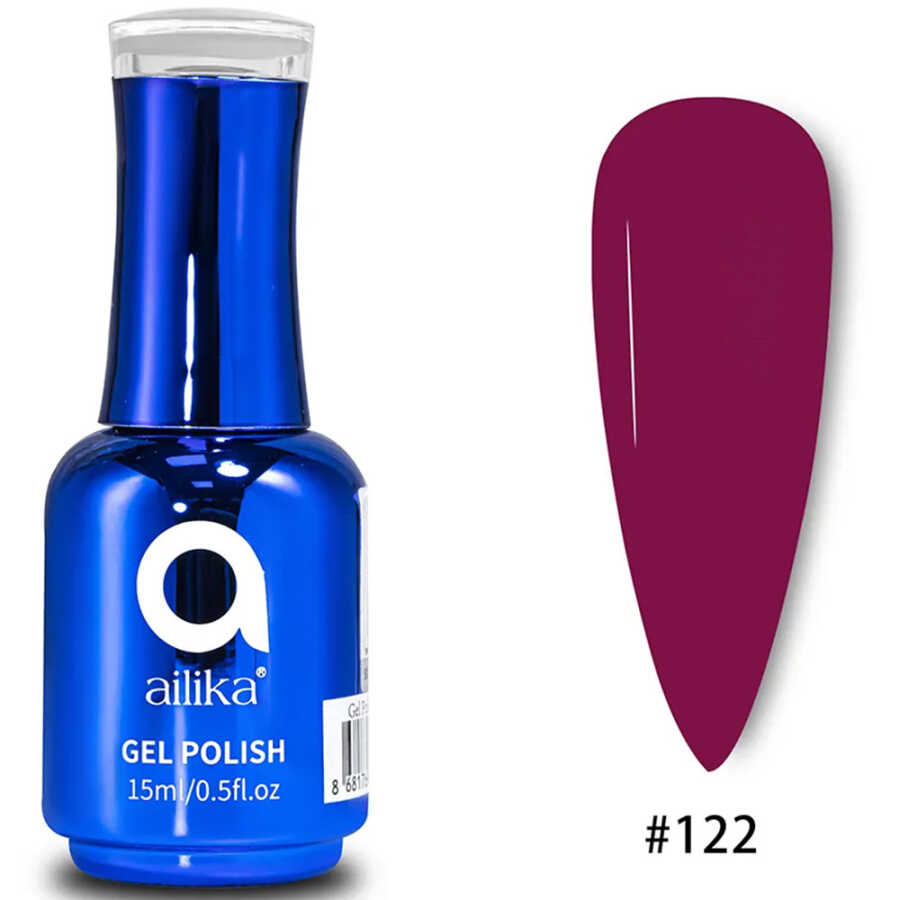 Ailika 122 Gel Nail Polish Deep Sapphire Blue 15 ml