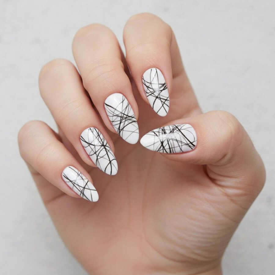 Ailika Spider Gel Black Elastic Nail Art Gel 5g