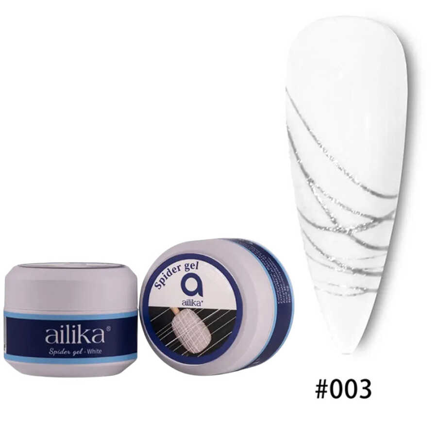 Ailika Spider Gel Silver Elastic Nail Art Gel 5g