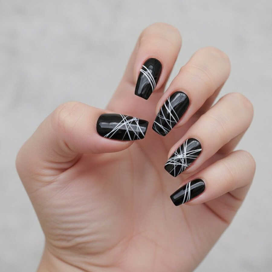 Ailika Spider Gel White for Elastic Nail Art 5g