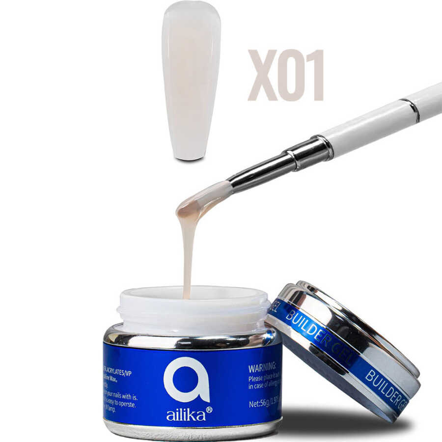 Ailika X01 Builder Gel Professional Nail Extension Formula 56 ml
