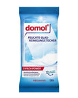 Domol Glass & Shiny Surface Wet Cleaning Wipes 20 pcs