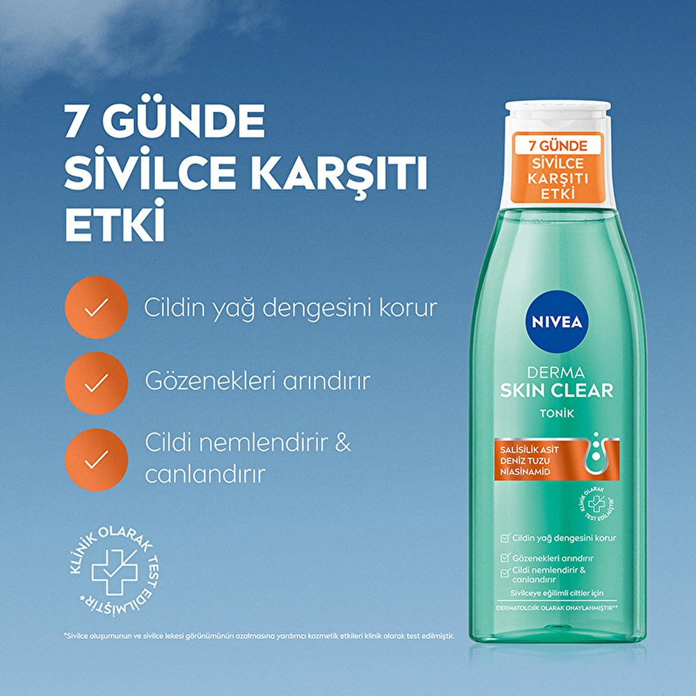 NIVEA Derma Skin Clear: Acne Face Wash & Pore Minimizing Toner Set | Deep Cleansing, Blemish Control, Dermatological Skincare NIVEA Acne Face Wash & Toner Set | Clear Skin - Dermatological Skincare acne face wash, pore minimizing toner, dermatological skincare, skin clearing cleansing gel, anti-acne skin routine, facial cleanser for acne prone skin, NIVEA derma skin clear, oil control toner, deep cleansing face gel, blemish control skincare, acne cleanser, pore minimizer, dermatological skincare, skin clear