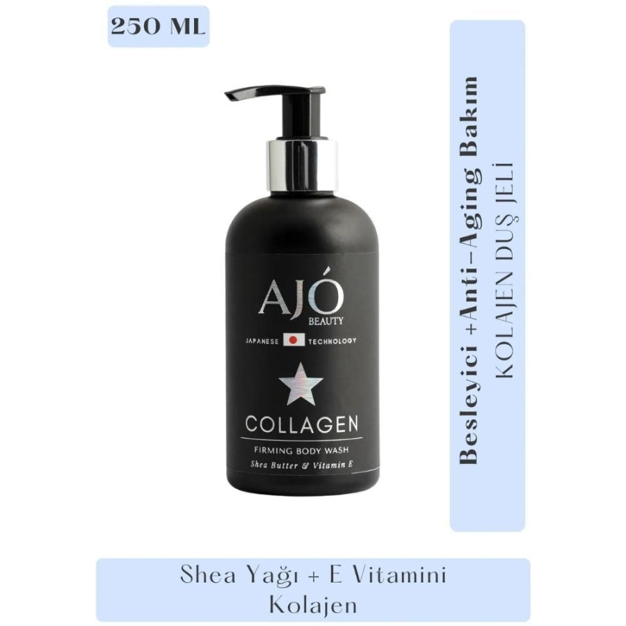 Ajo Beauty Collagen Shower Gel Revitalizing Body Wash 250ml