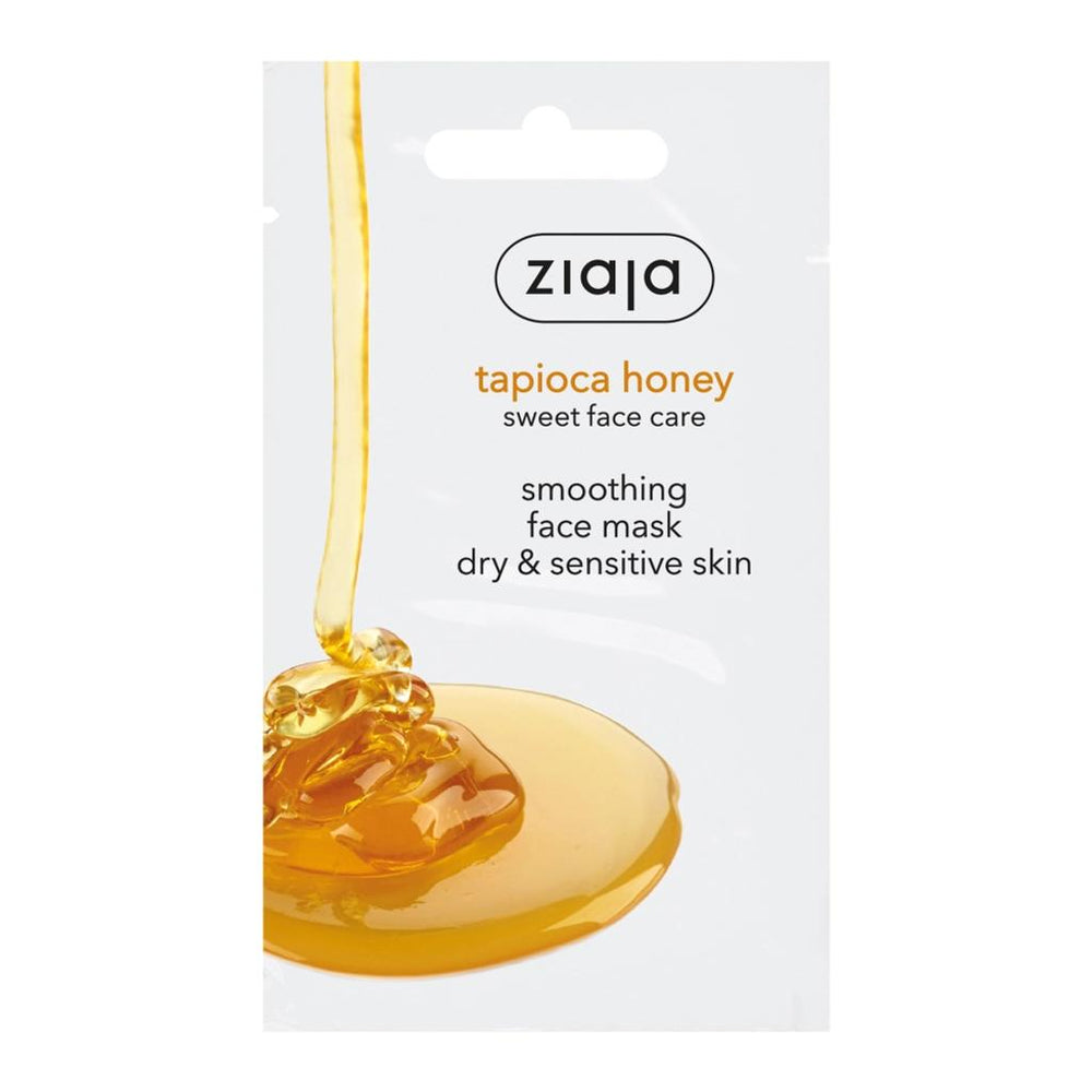 Ziaja Tapioca Honey Smoothing Face Mask for Dry Skin 7 ml