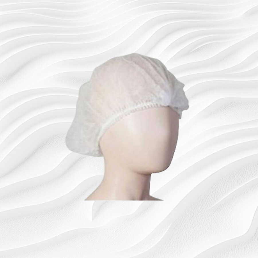 Jon Accordion Hair Net Caps for Hygiene 100 Count