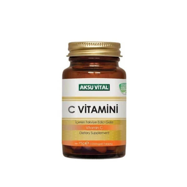 Aksu Vital Vitamin C Daily Supplement 60 Tablets