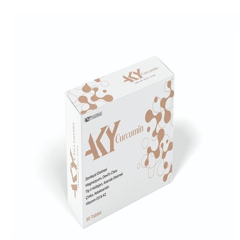 Aky Pharma Curcumin Turmeric Supplement 30 Tablets