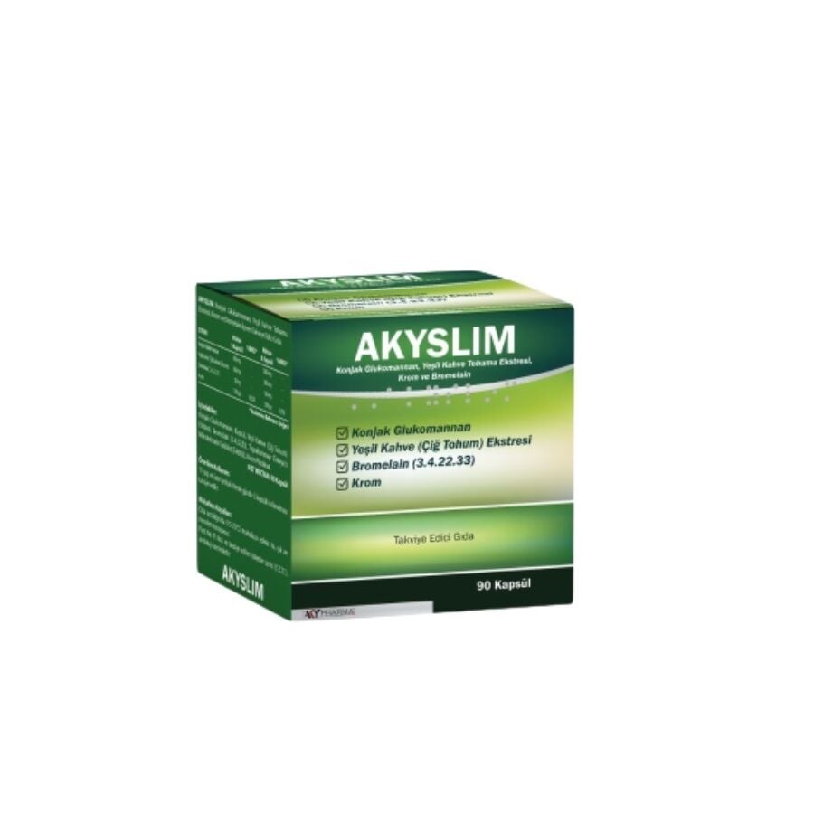 Aky Pharma AKY Slim Dietary Supplement 90 Capsules