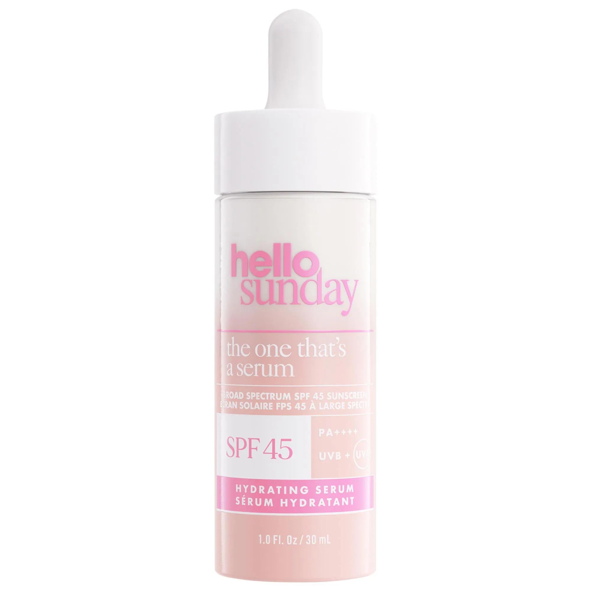 The One Vitamin C Serum with SPF 45 - Hydrating, Brightening, Anti-Aging Face Serum, Cruelty-Free & Gluten-Free Skincare The One Vitamin C Serum SPF 45 - Anti-Aging & Hydrating Skincare Vitamin C Serum, SPF 45 face serum, Hydrating face serum, Brightening skincare, Anti-aging serum, Cruelty-free skincare, Gluten-free skincare, Normal skin, Dry skin, Combination skin, Dark spots, Fine lines and wrinkles, Dullness, Lightweight Serum, Hyaluronic Acid, Paraben-free, Oxybenzone-free, Clean skincare, Ethical skin