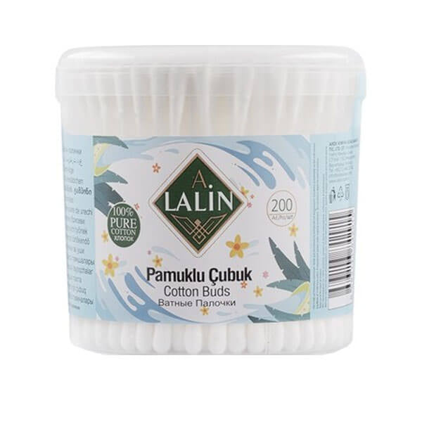 Alalin Cotton Buds Soft Ear Swabs 200 Count