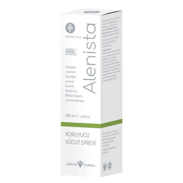Alenista Insect Repellent Body Spray for Outdoor Protection 100 ml