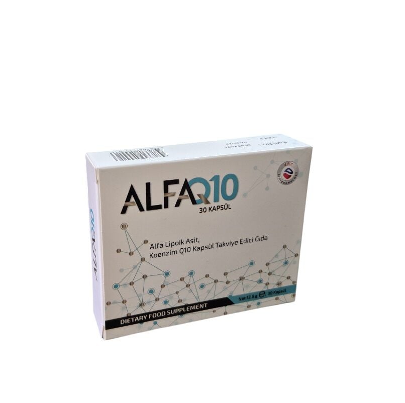Elbir Ilac Alfa Q10 Coenzyme & Alpha Lipoic Acid 30 Capsules