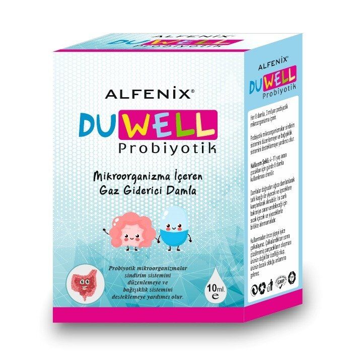 Alfenix Duwell Probiotic Drops for Digestive Support 10ml